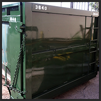 Roll off container door repairs and replacement