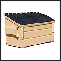 Front load dumpster repair